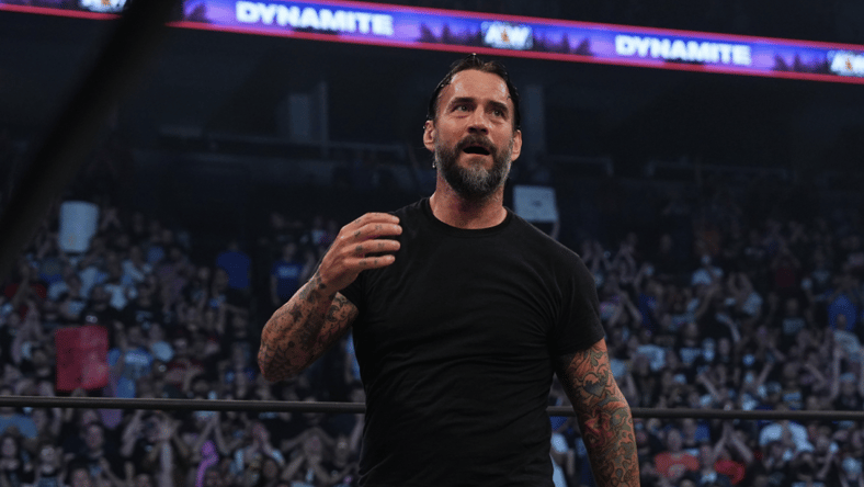 cm punk working injured