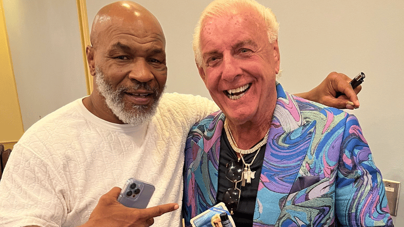 Ric Flair discusses retirement