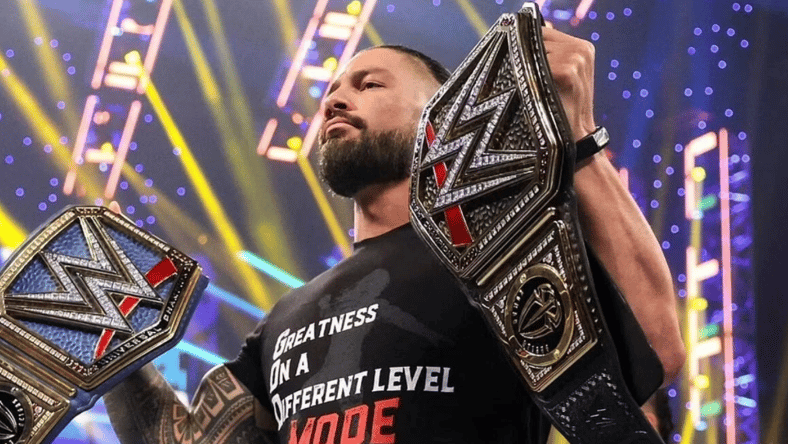 roman reigns one belt