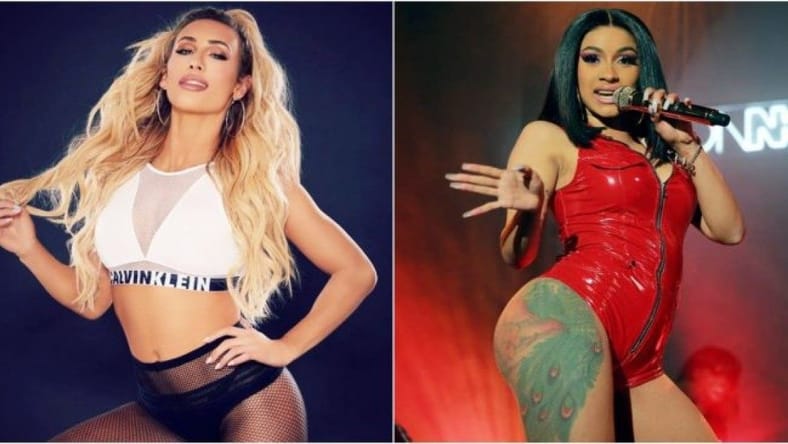 Carmella and Cardi B