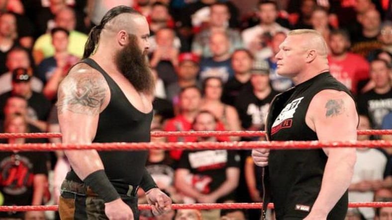 Braun Strowman and Brock Lesnar