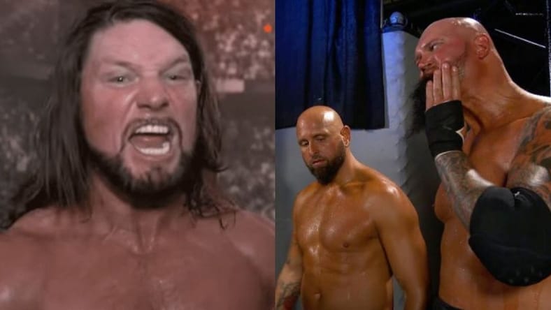 AJ Styles reacts to release of Luke Gallows and Karl Anderson with emotional video