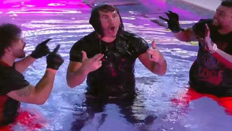 Matt Hardy's drowning pool caused controversy during AEW's Double or Nothing