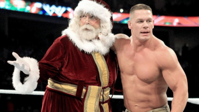 WWE Santa Claus moments