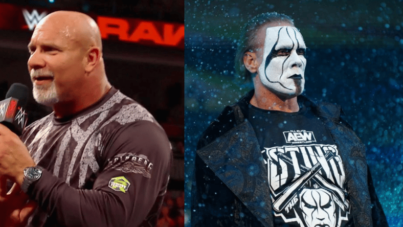 Why AEW uses Sting better than WWE uses Goldberg