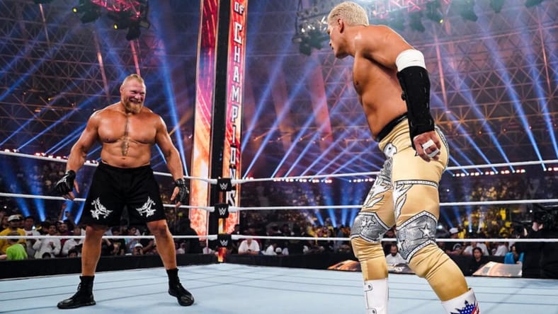 Rhodes And Lesnar Won't Use A Rare Gimmick