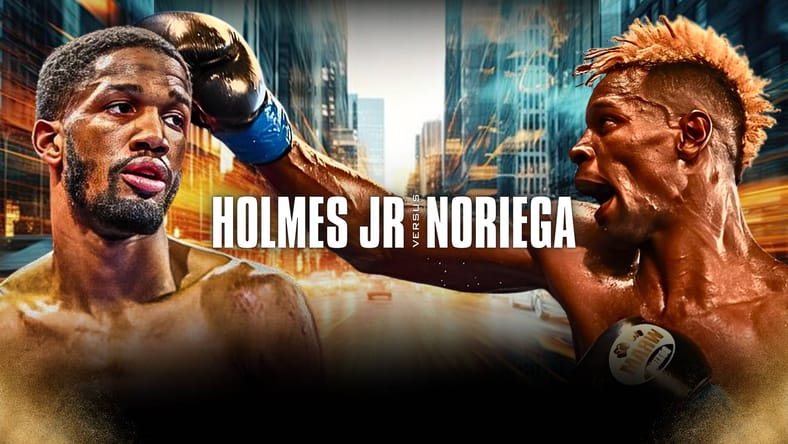 holmes jr vs noriega on DAZN