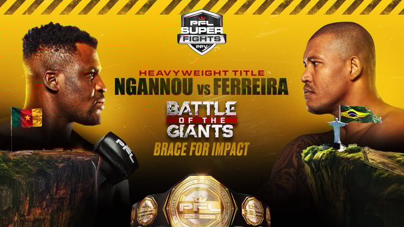 ngannou vs. ferreira on dazn