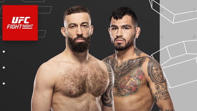dolidze vs hernandez ufc fight night