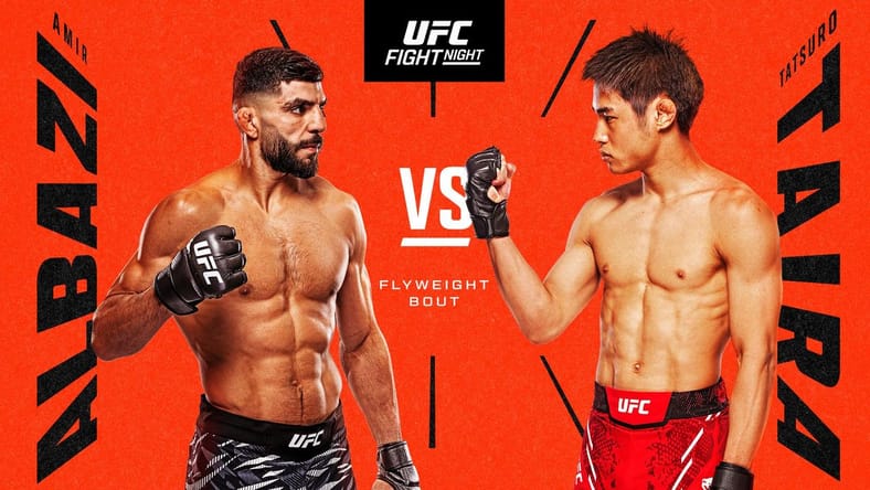 ufc fight night Albazi vs Taira