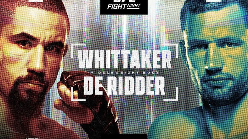 whittaker vs de ridder ufc