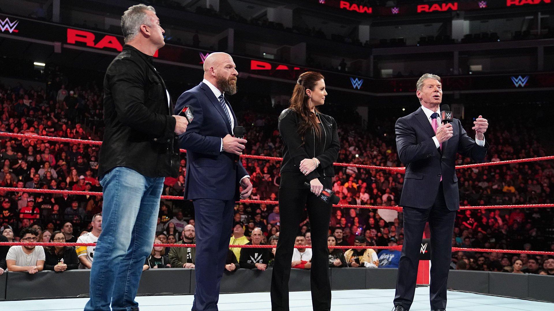 RAW In A Nutshell: McMahon Family Shake Up