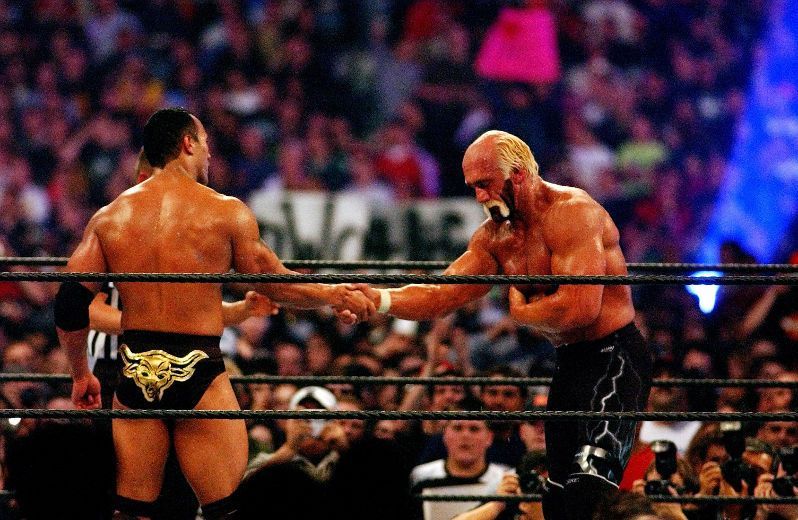The Rock vs. Hollywood Hogan
