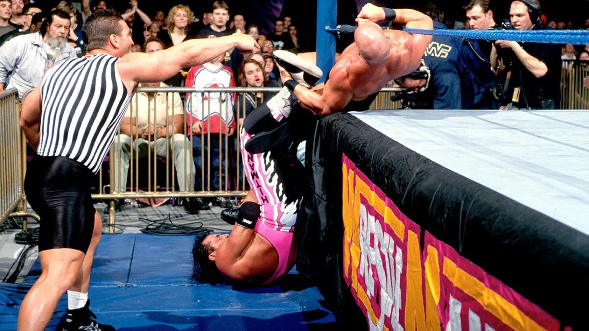 Bret Hart vs. “Stone Cold” Steve Austin