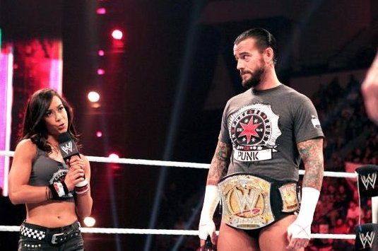 AJ Lee CM Punk