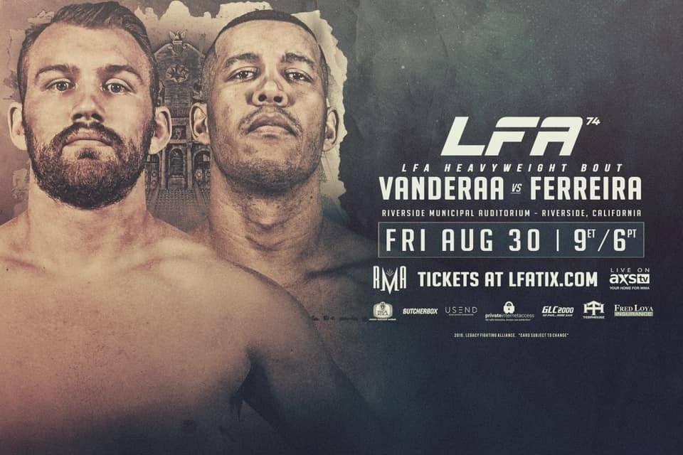 Axs Tv Fights Legacy Fighting Alliance 74 Preview