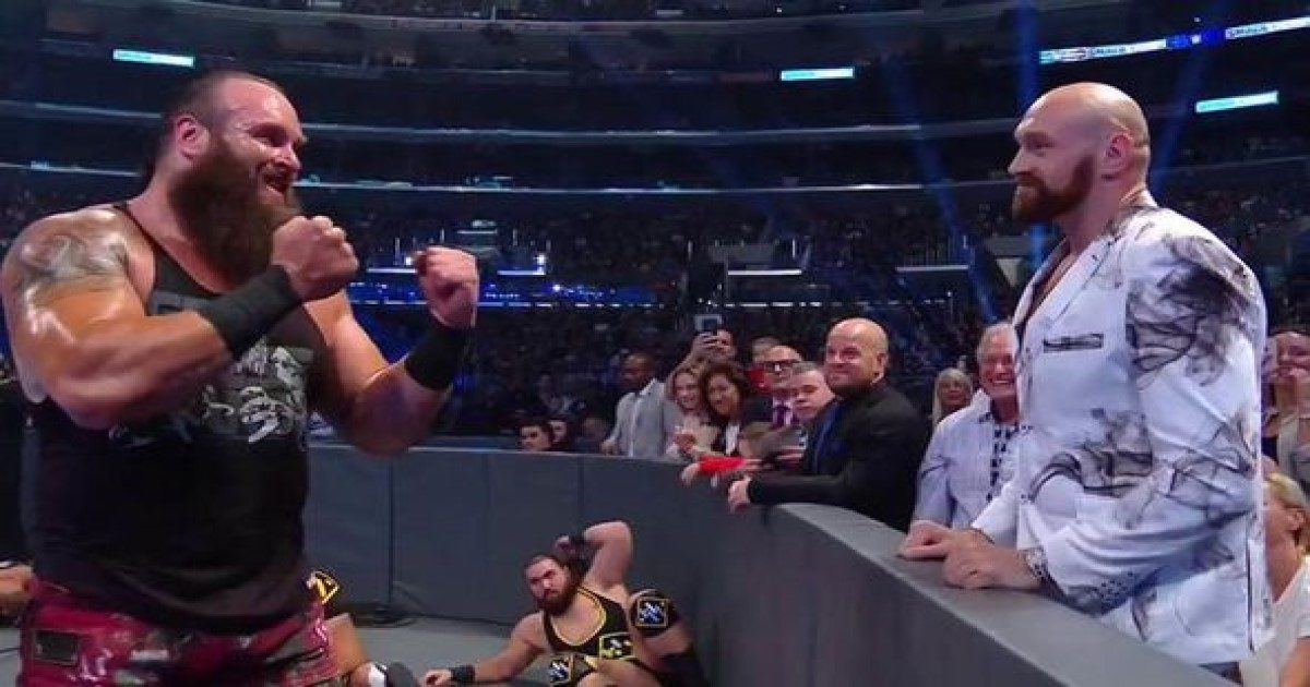 WWE Braun Strowman tyson Fury