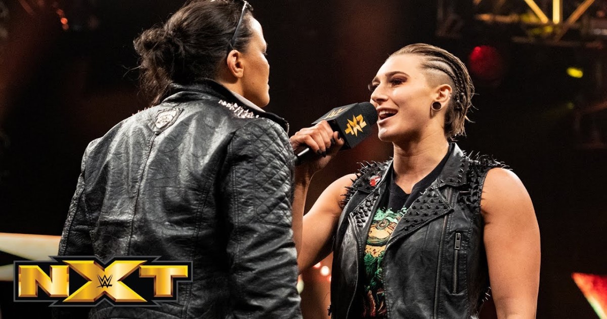 Rhea Ripley and Shayna Baszler in NXT