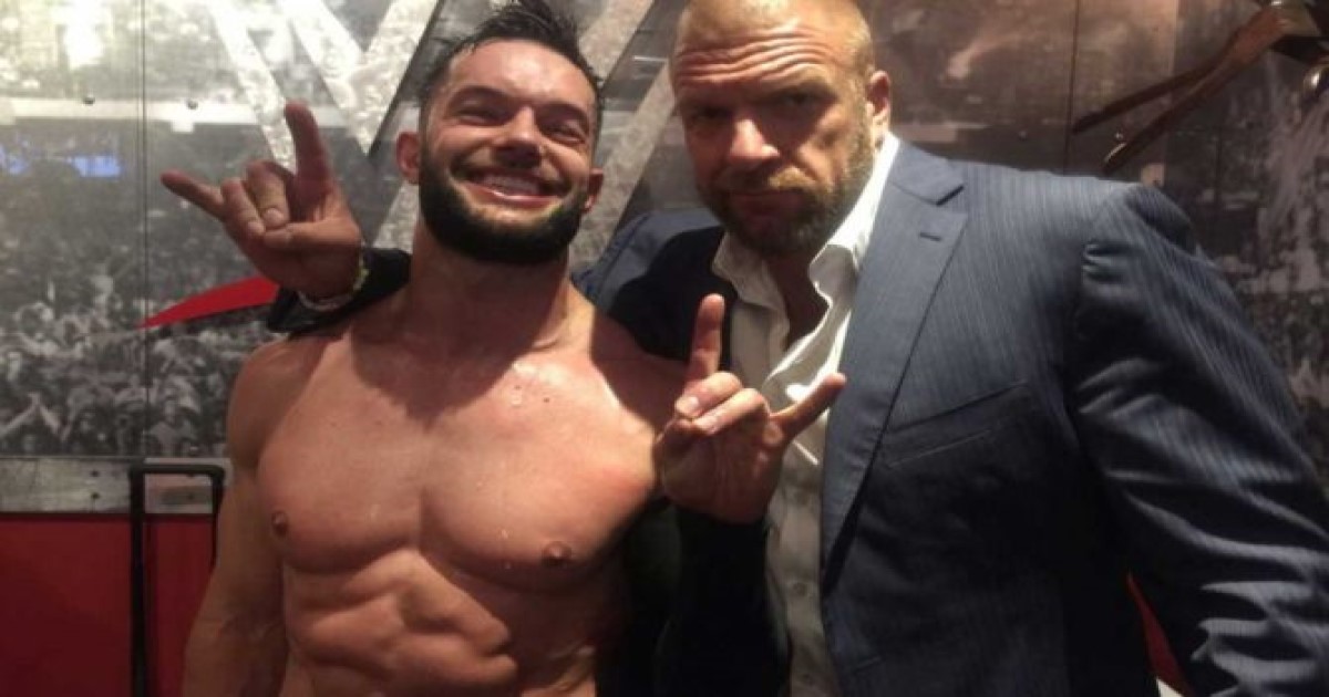 Triple H and Finn Balor in the WWE