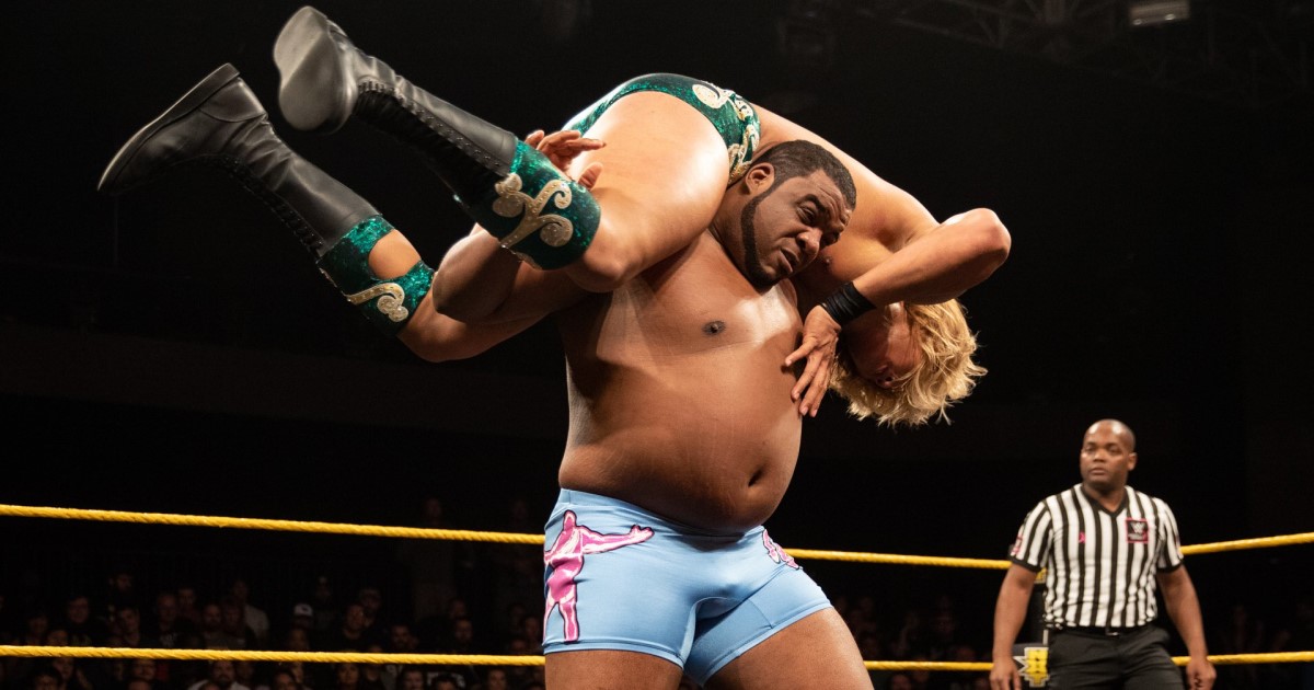 Keith Lee, one of the NXT wrestlers likely to win the WWE Royal Rumble