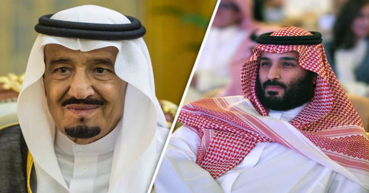 The Saudi King and Prince