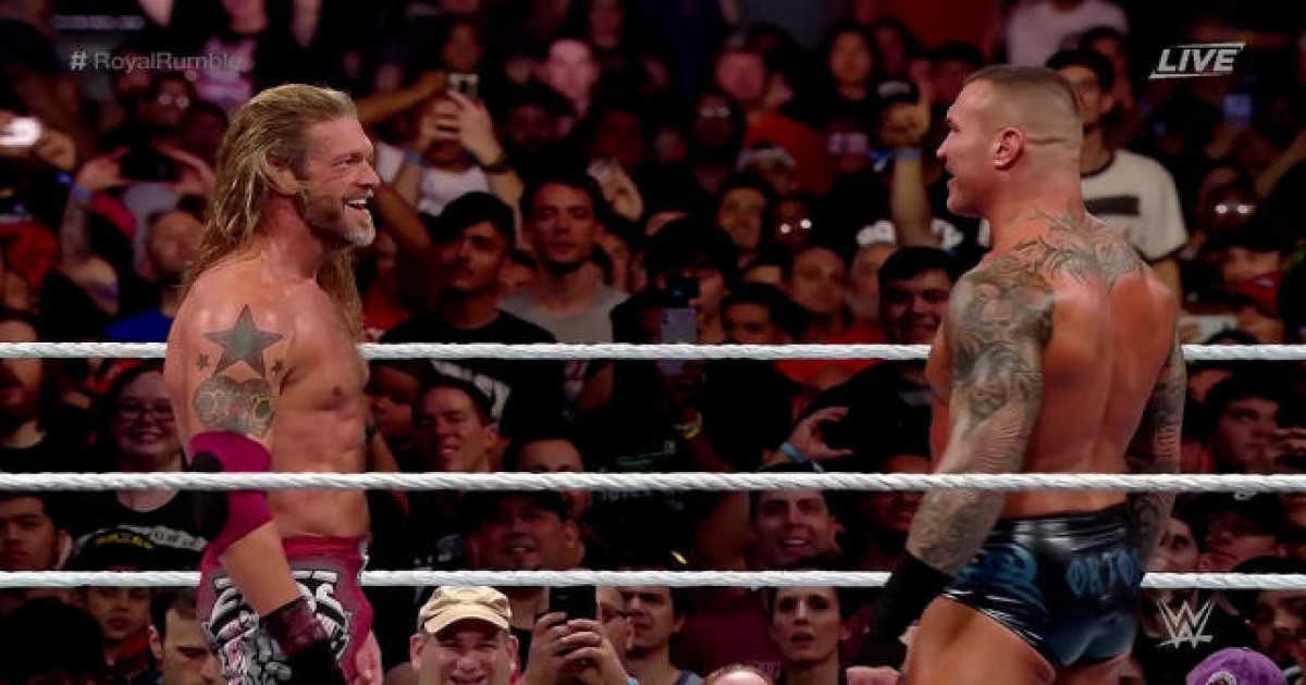 Edge and Randy Orton Wrestlemania 36