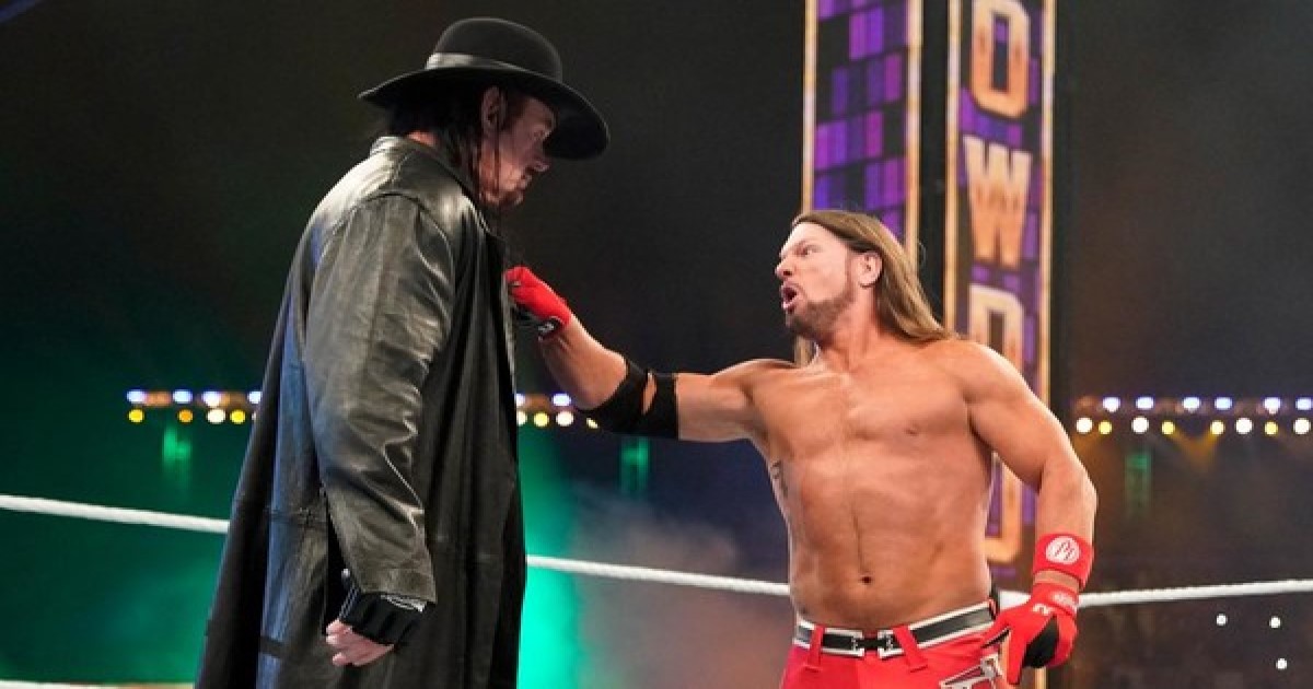AJ Styles protected by WWE for Undertaker Match at WrestleMania 36