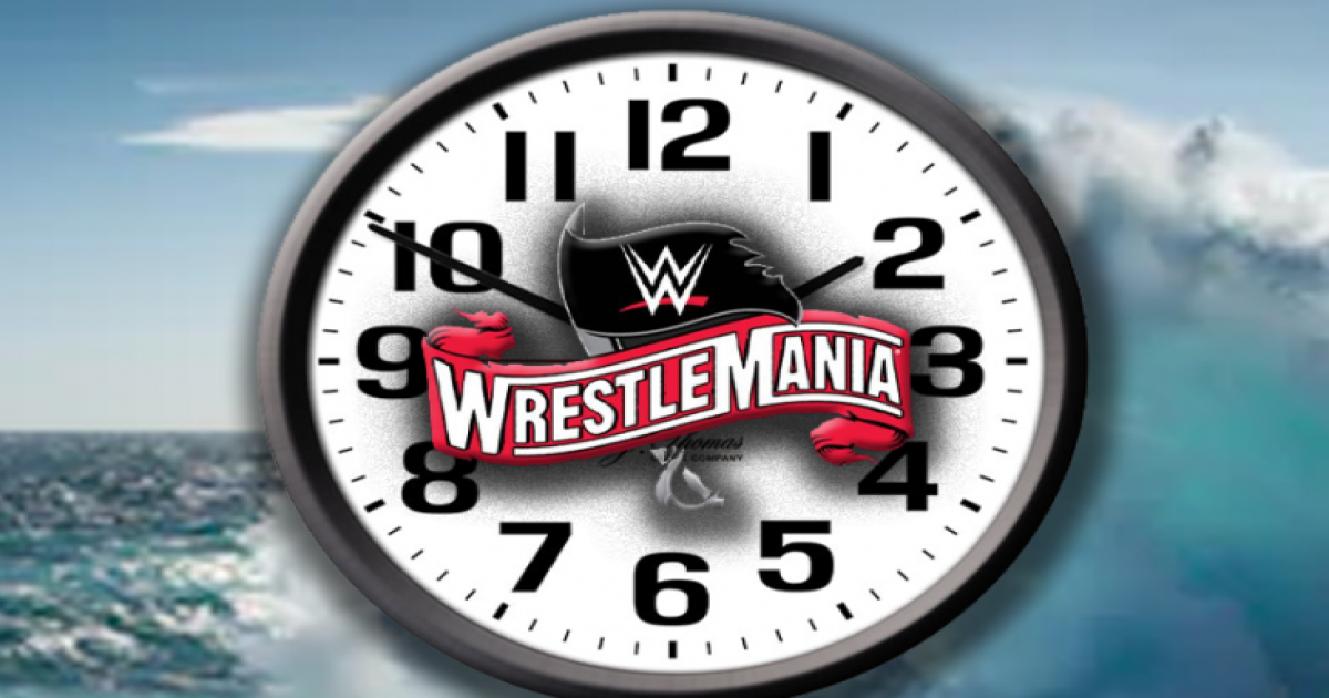 Wrestlemania 36 start time and length