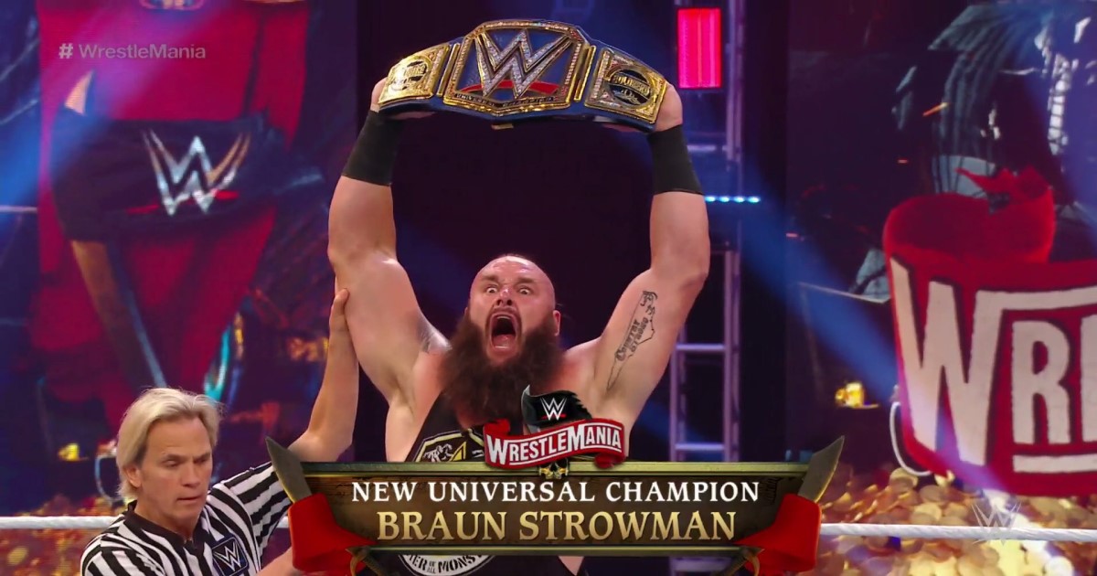 The reason why Braun Strowman got the WWE Universal Championship