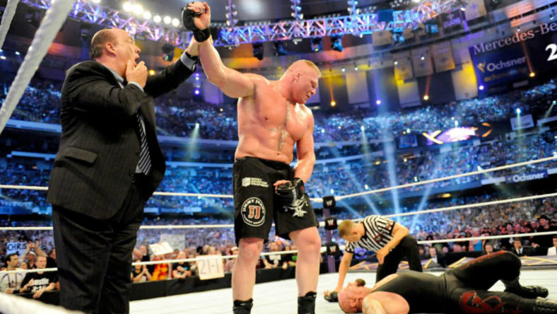Undertaker Brock Lesnar Streak