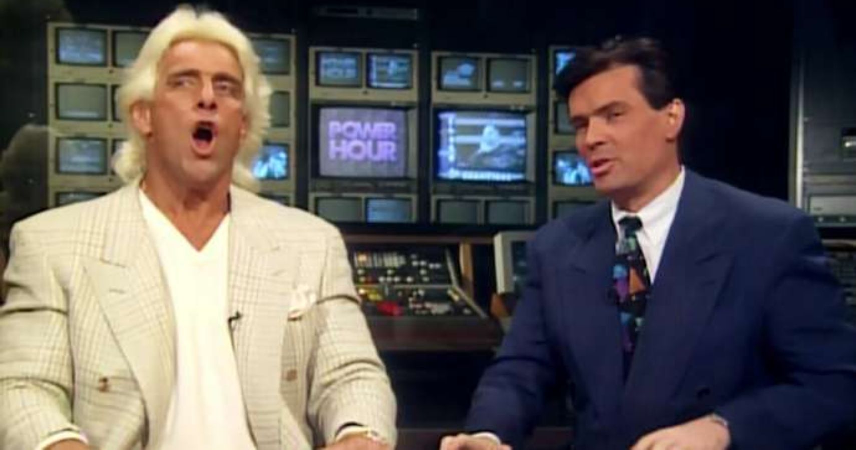 Ric Flair and Eric Bischoff can't stand each other