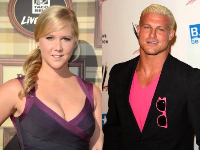 Amy Schumer and Dolph Ziggler