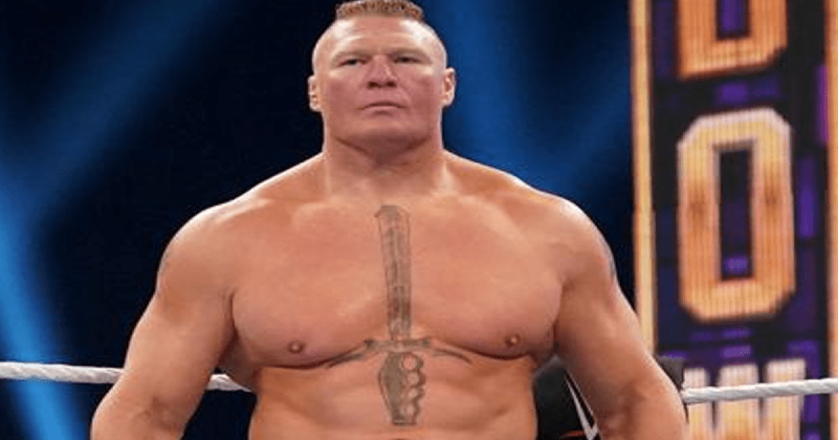 huge Brock Lesnar angle