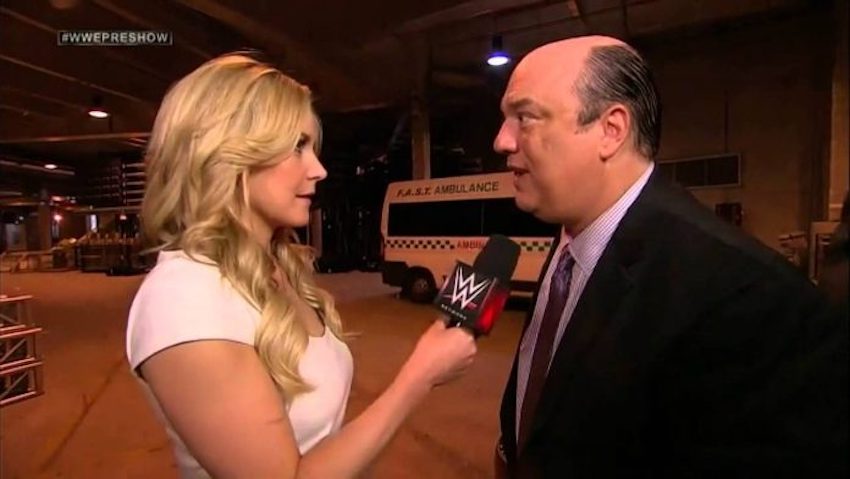 Renee Young appeared in WWE for the first time during Survivor Series 2012