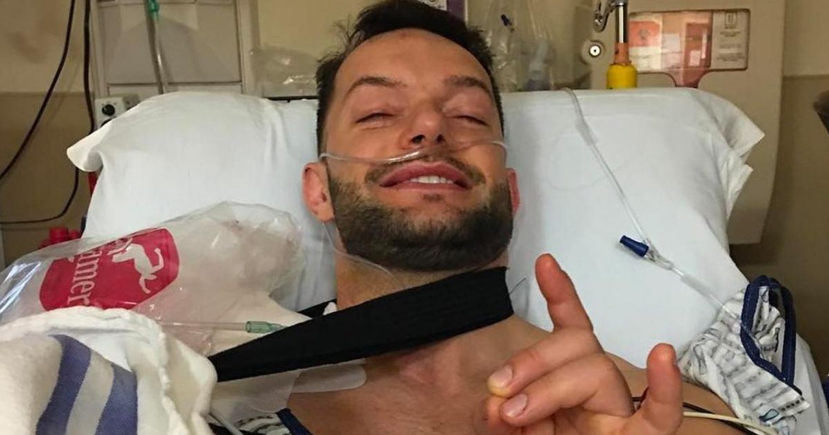 Finn Balor vacated the title due to shoulder injury