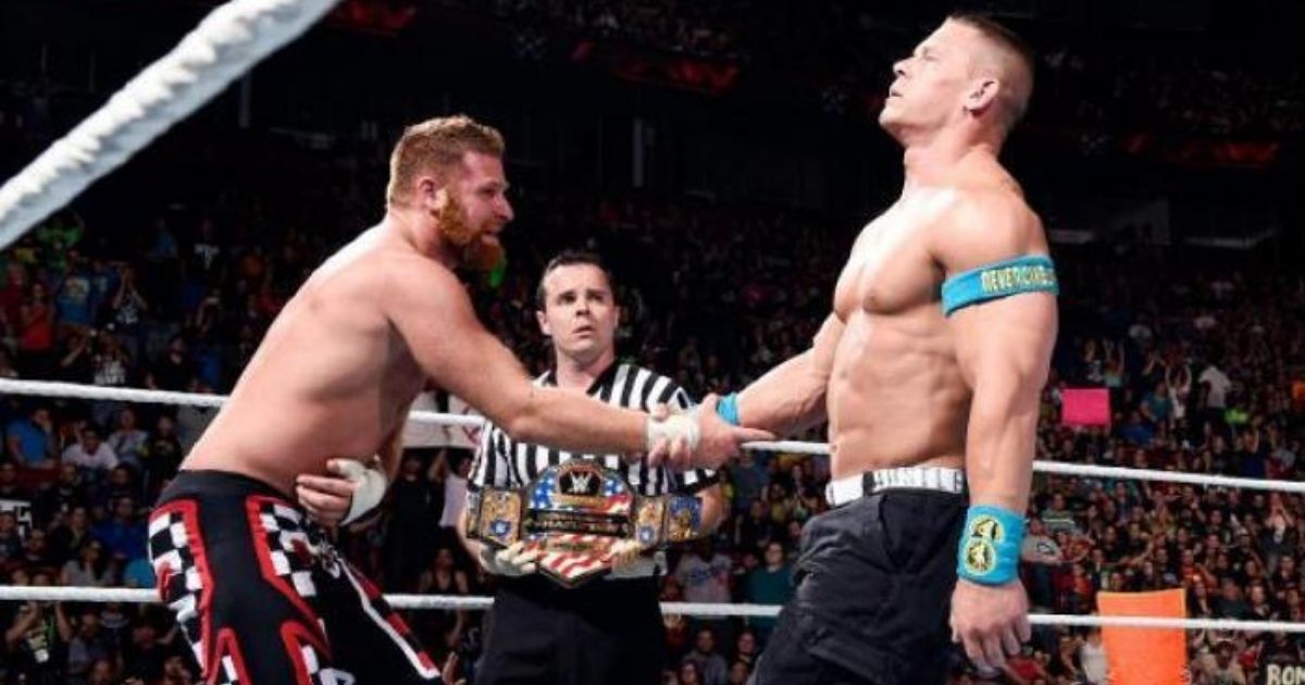 WWE's Sami Zayn had some trouble too