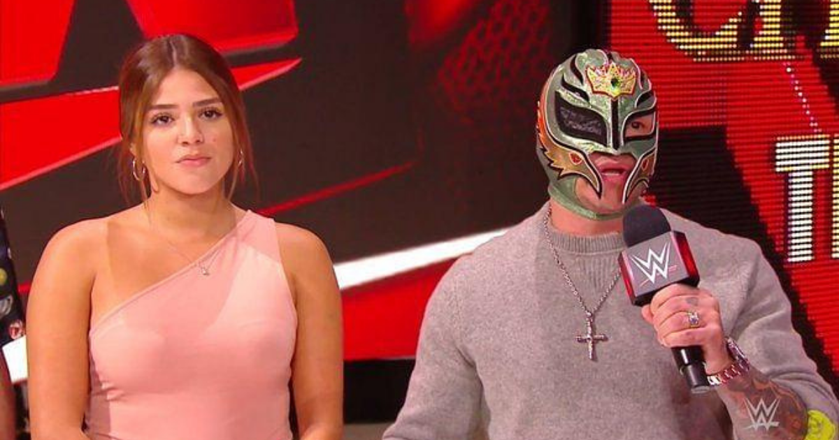 Aalyah and Rey Mysterio
