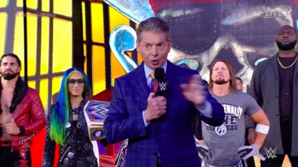 Superstars Upset Vince McMahon
