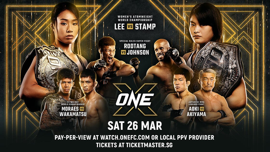 ONE X To Feature 20 Fights, Angela LeeStamp Fairtex Headline