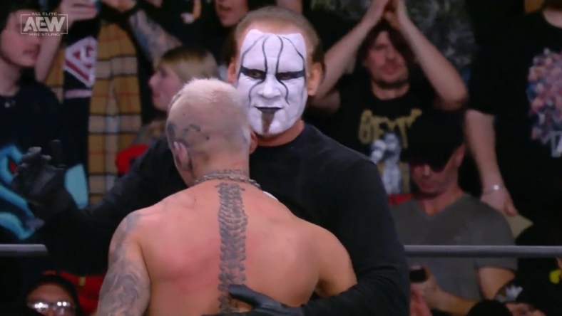Sting AEW Contract Date