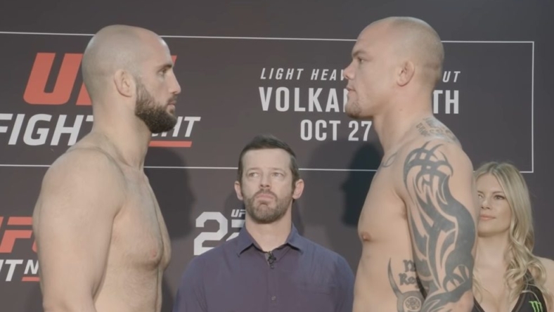 UFC Moncton Weigh-In Highlights: Watch Volkan Oezdemir & Anthony Smith ...