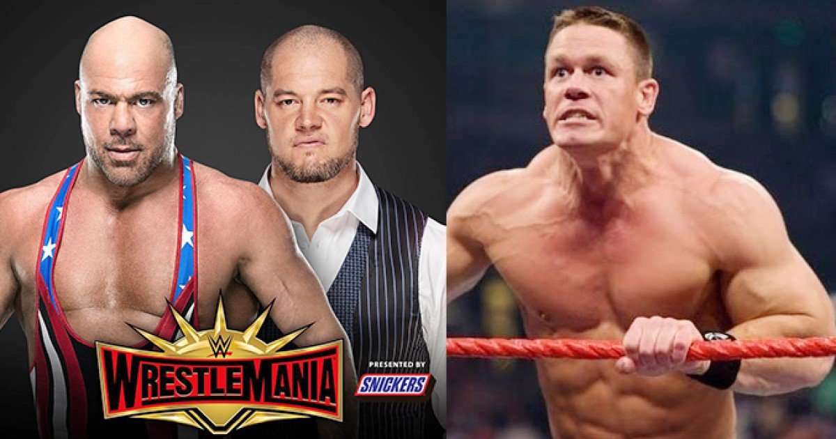 Kurt Angle versus John Cena