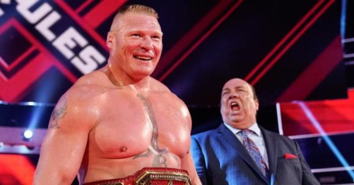 Extreme Rules Brock Lesnar and Paul Heyman