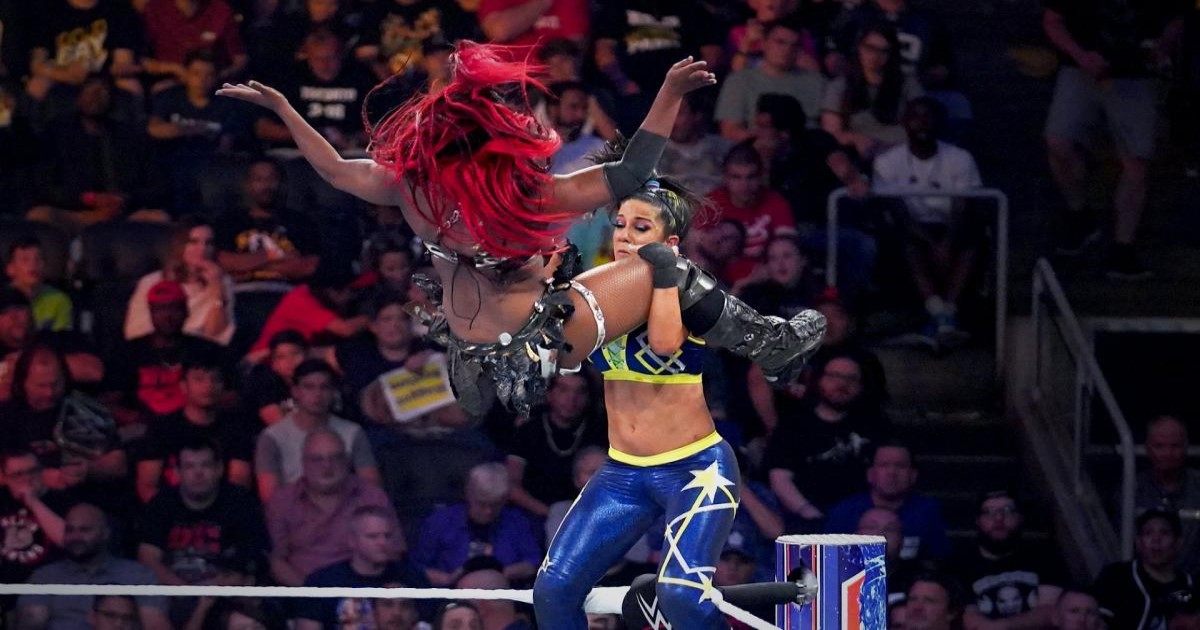 Ember Moon and Bayley