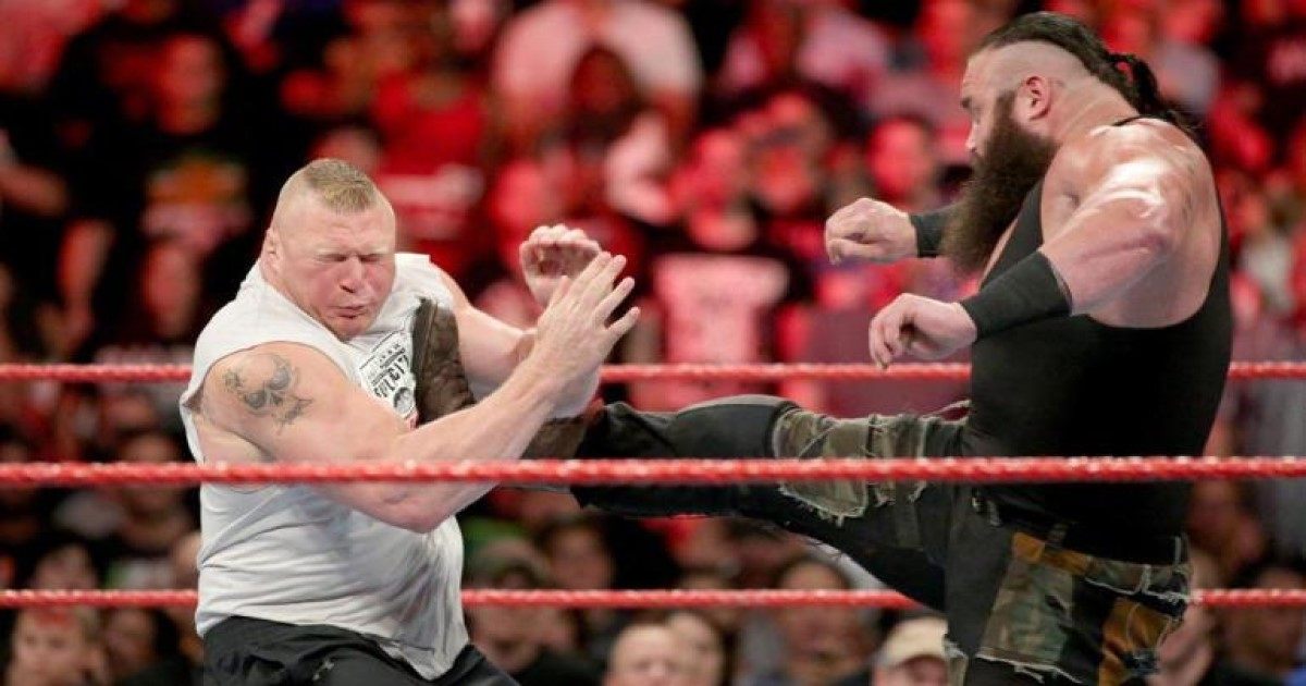 Brock Lesnar and Braun Strowman