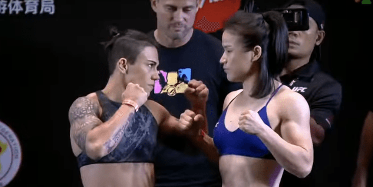 UFC Shenzhen Weigh-in Results: Jessica Andrade & Weili Zhang Hit Their ...