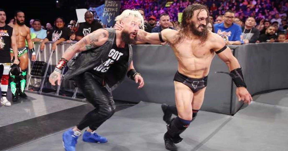Enzo Amore and Neville (Pac)