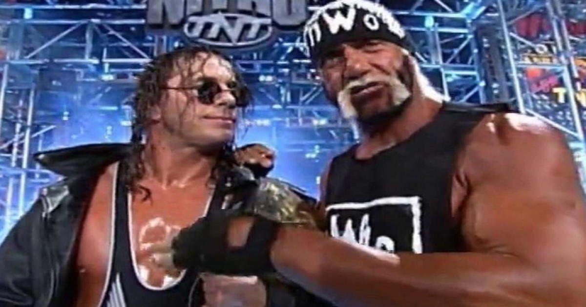 Bret Hart and Hulk Hogan In WCW