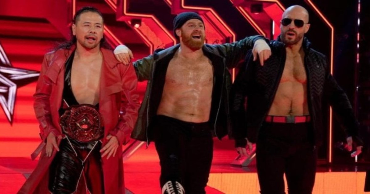 Shinsuke Nakamura, Sami Zayn and Cesaro in WWE