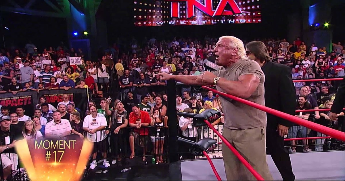 Ric Flair in TNA after WWE retirement